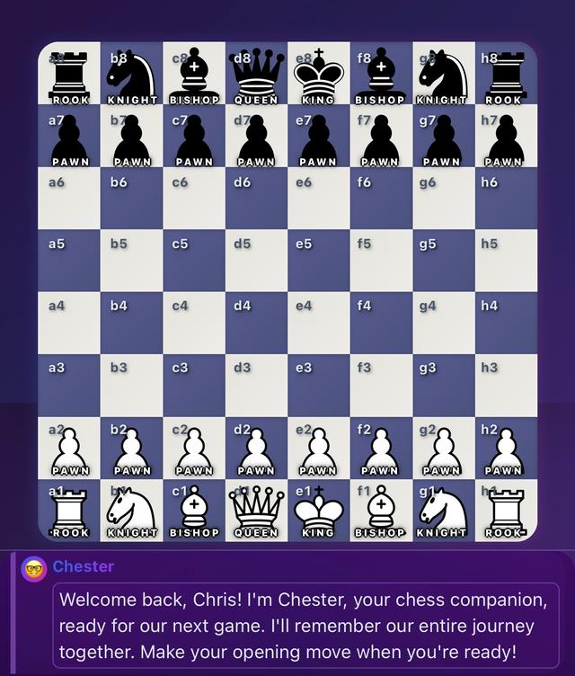 Chester AI Chess Game
