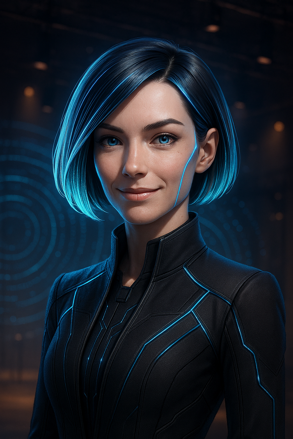 EVE AI avatar - A sophisticated conversational AI assistant for strategic consulting